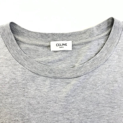 CELINE | セリーヌ Gradient Logo Print ロゴプリント グラデーション 半袖Ｔシャツ 2X10B671Q グレー サイズ：S【倉吉店】