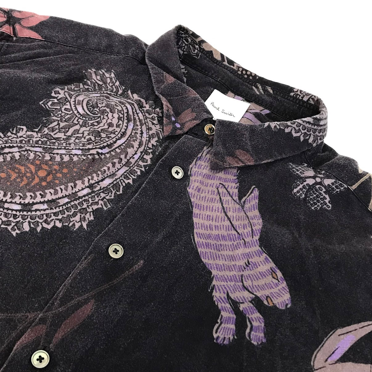 Paul Smith | ポール・スミス 'Rabbit Bandana' 総柄プリントシャツ 長袖シャツ 213315 006LN サイズ：XL【倉吉店】