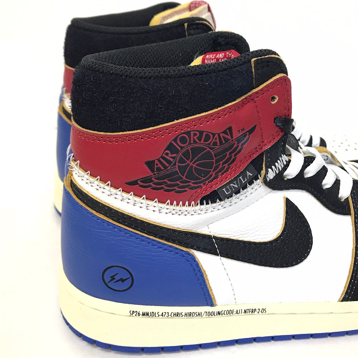 NIKE | ナイキ AIR JORDAN 1 HIGH OG/FRAGMENT/UNION フラグメント ユニオン スニーカー IO7847-002 マルチカラー 27cm【倉吉店】