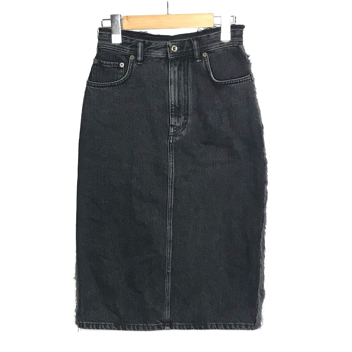ACNE STUDIOS | アクネストゥディオズ デニムスカート スカート FN-WN-SKIR000077 ブラック サイズ：34【倉吉店】