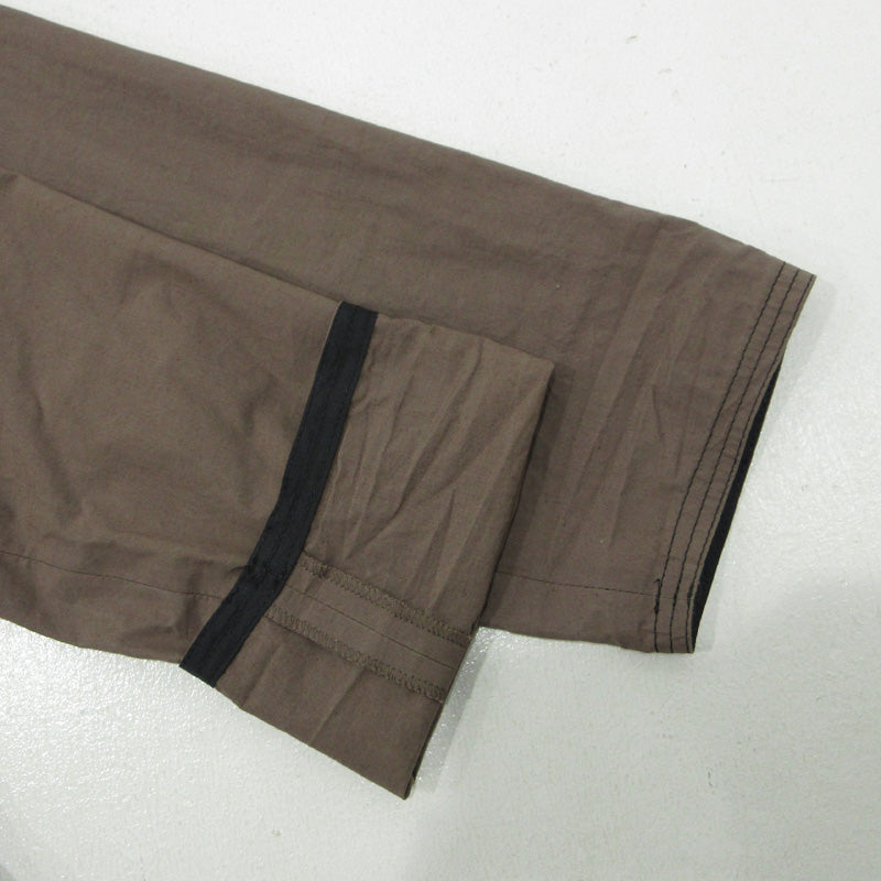 BEAMS | ビームス Demi-Luxe BEAMS デミルクスビームス カシュクールコットンリネンワンピース 長袖ワンピース ワンピース 68-26-0467-594 ブラウン サイズ：不明【三重本店】