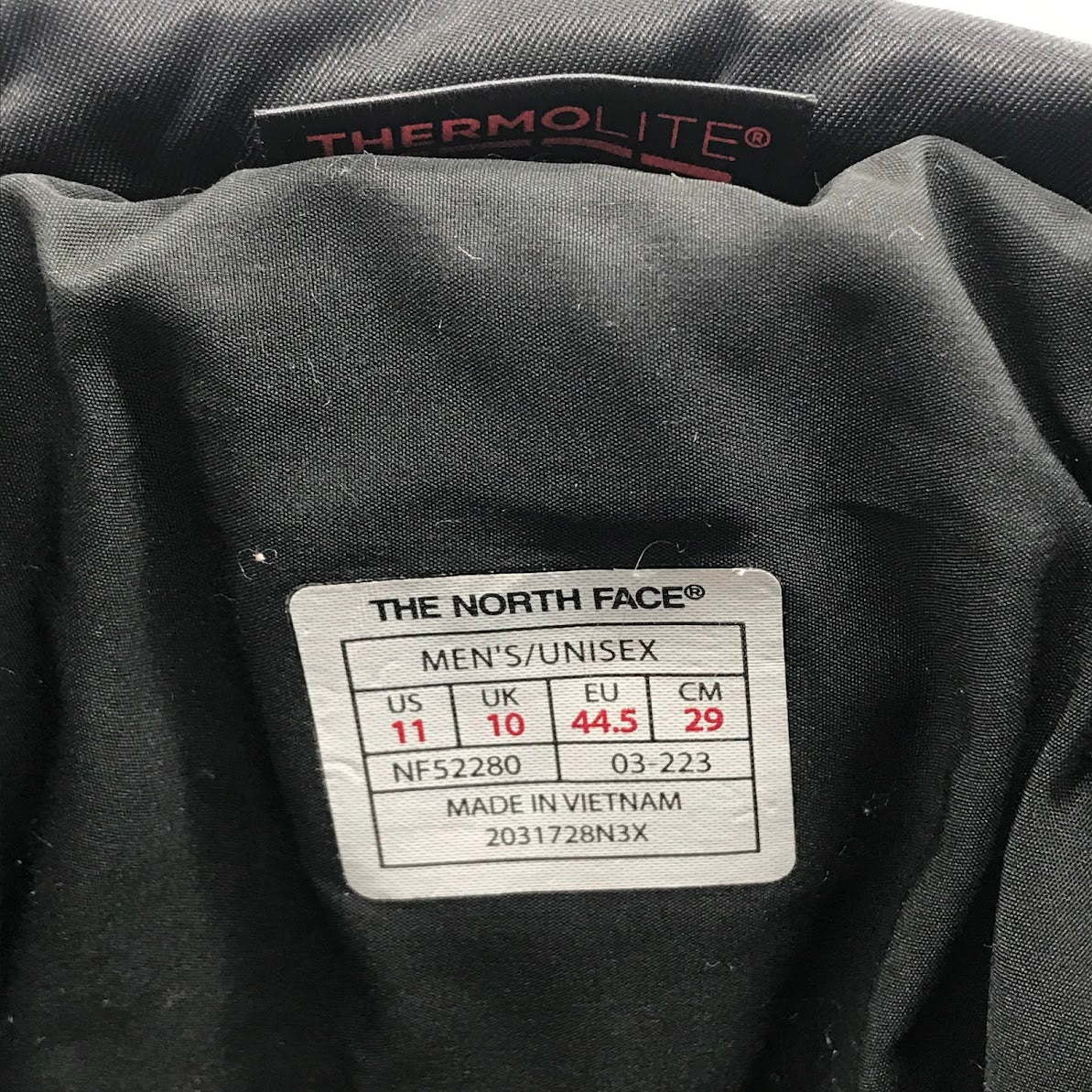 THE NORTH FACE | ザ・ノースフェイス Nuptse Bootie WP Logo Short ブーツ NF52280 ブラック 29cm【倉吉店】