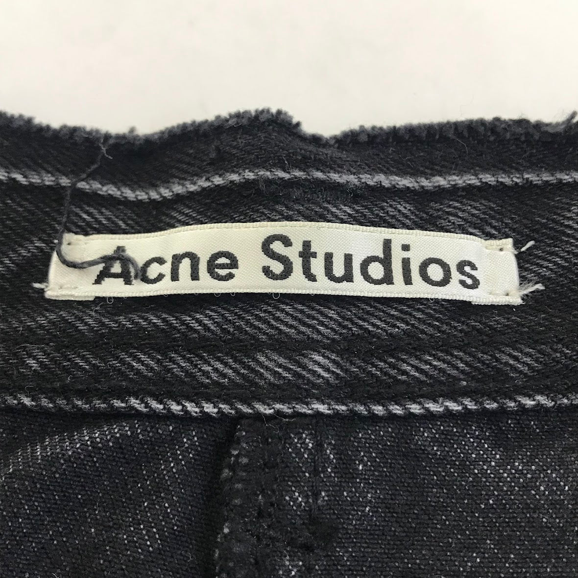 ACNE STUDIOS | アクネストゥディオズ デニムスカート スカート FN-WN-SKIR000077 ブラック サイズ：34【倉吉店】