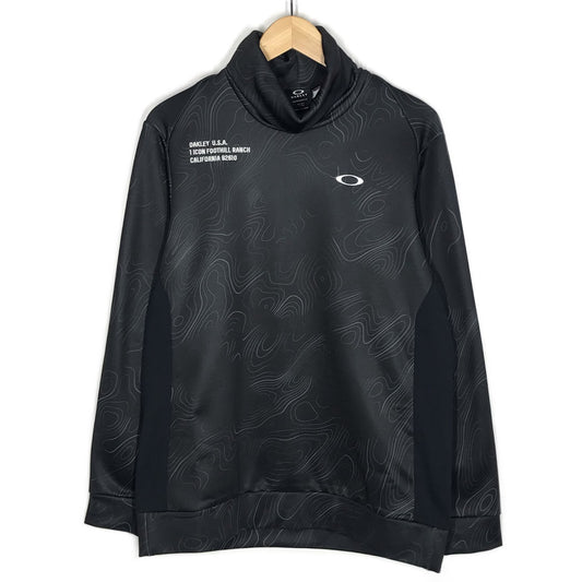 OAKLEY | オークリー Elevation Turtle ハイネックシャツ スウェット FOA408245 ブラック サイズ：M【倉吉店】