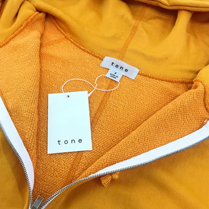 TONE | トーン BREEZIN ZIP UP HOOD SWEAT ジップパーカー パーカー TO-SS20-CLS02 オレンジ サイズ：2【倉吉店】