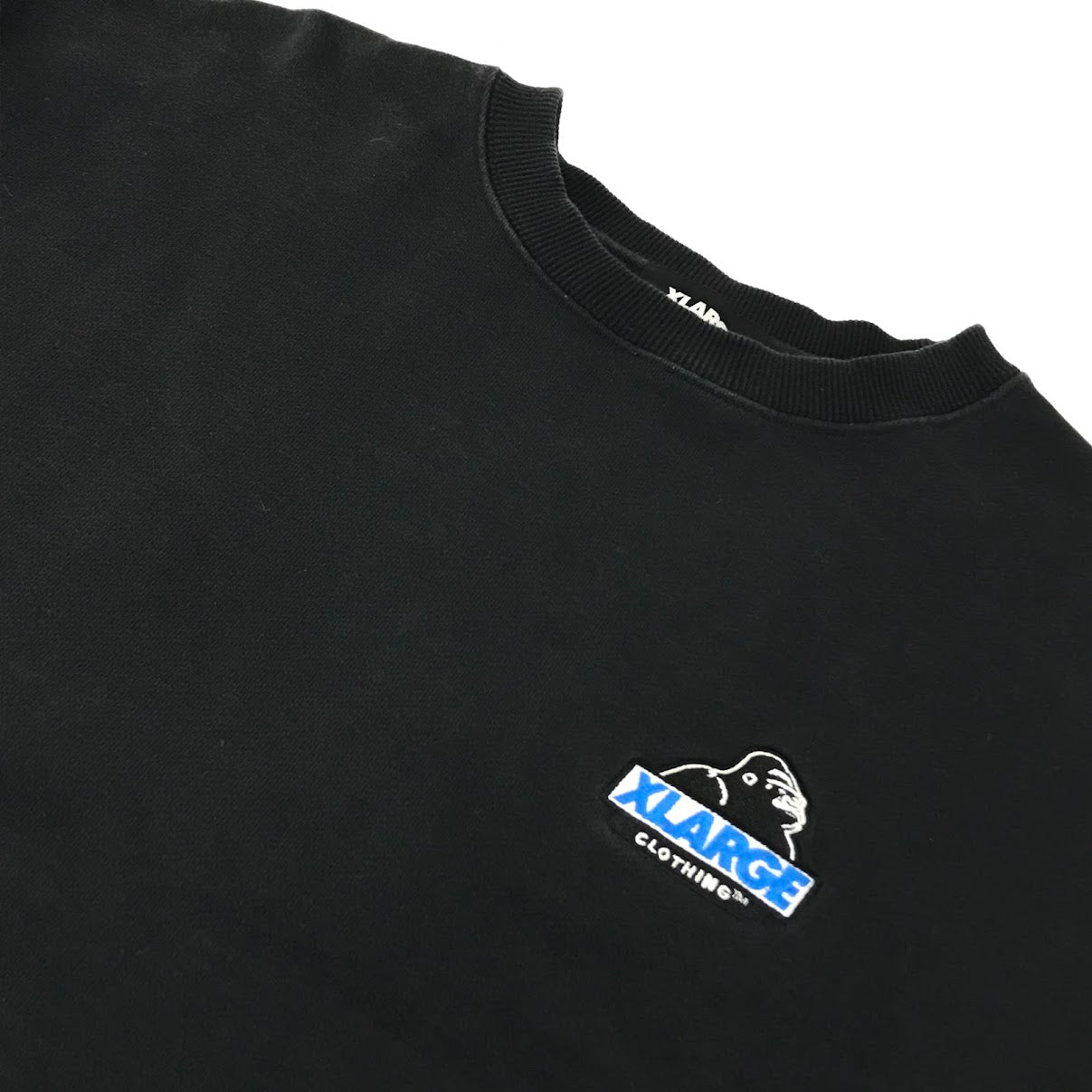 X-LARGE | エクストララージ SLANTED OG CREWNECK SWEATSHIRT スウェット 101241012002 ブラック サイズ：S【倉吉店】