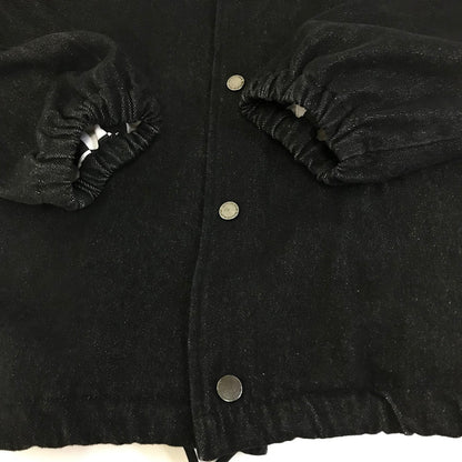 CAPTAINS HELM | キャプテンズヘルム LOGO DENIM COACH JKT デニムコーチジャケット ブルゾン ブラック サイズ：XL【倉吉店】