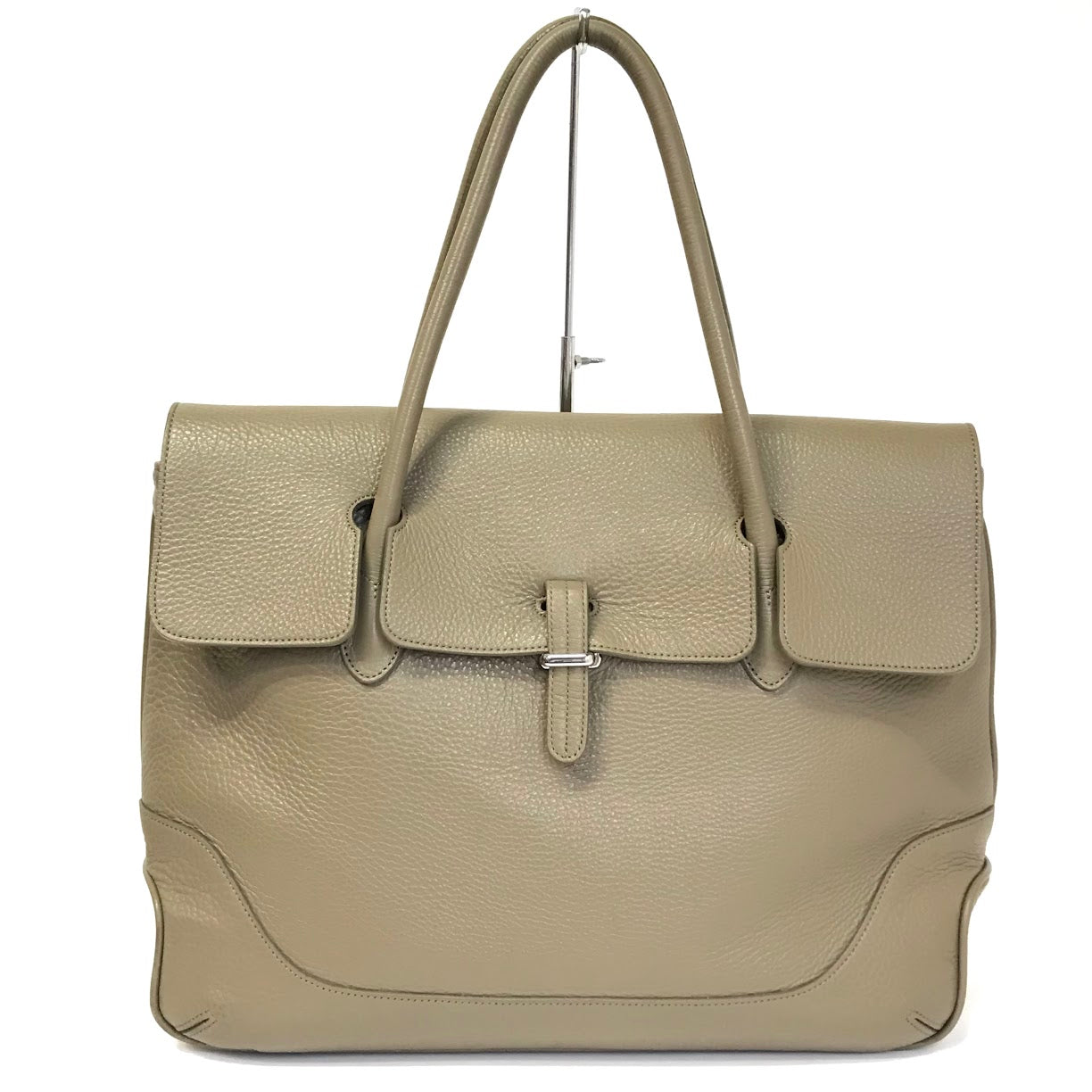 PELLE MORBIDA | ペッレモルビダ MAIDEN VOYAGE フラップトート トートバッグ MB055A ベージュ【倉吉店】