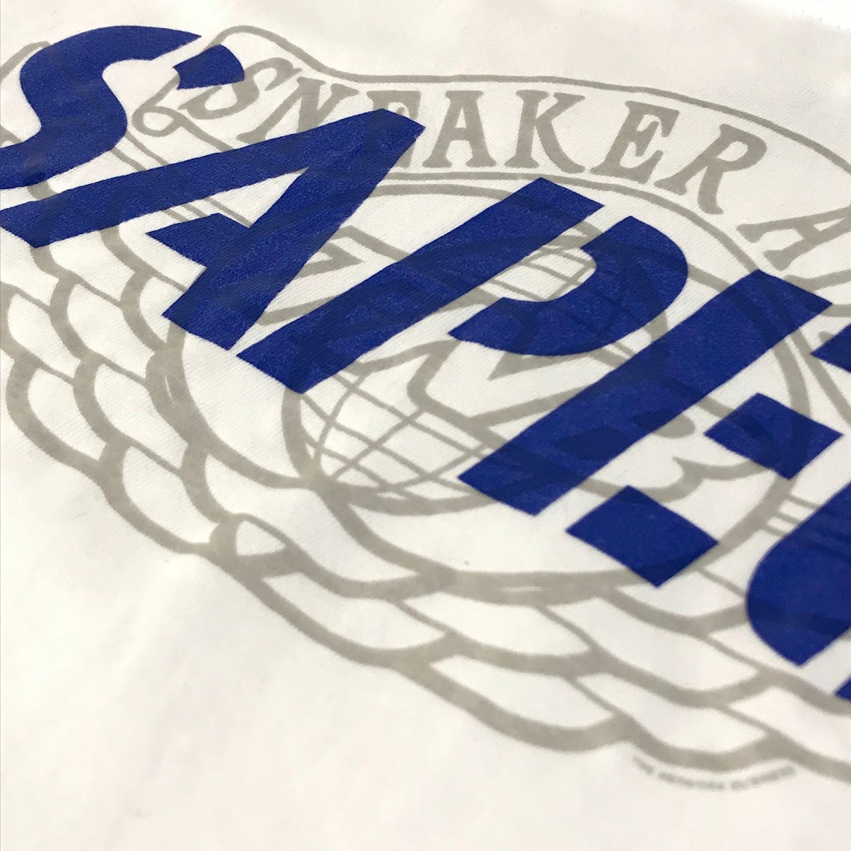 SAPEur | サプール × THE NETWORK BUSINESS(ザ・ネットワークビジネス) 半袖Ｔシャツ ホワイト サイズ：L【倉吉店】【代金引換不可・日時指定不可】【ポスト投函】
