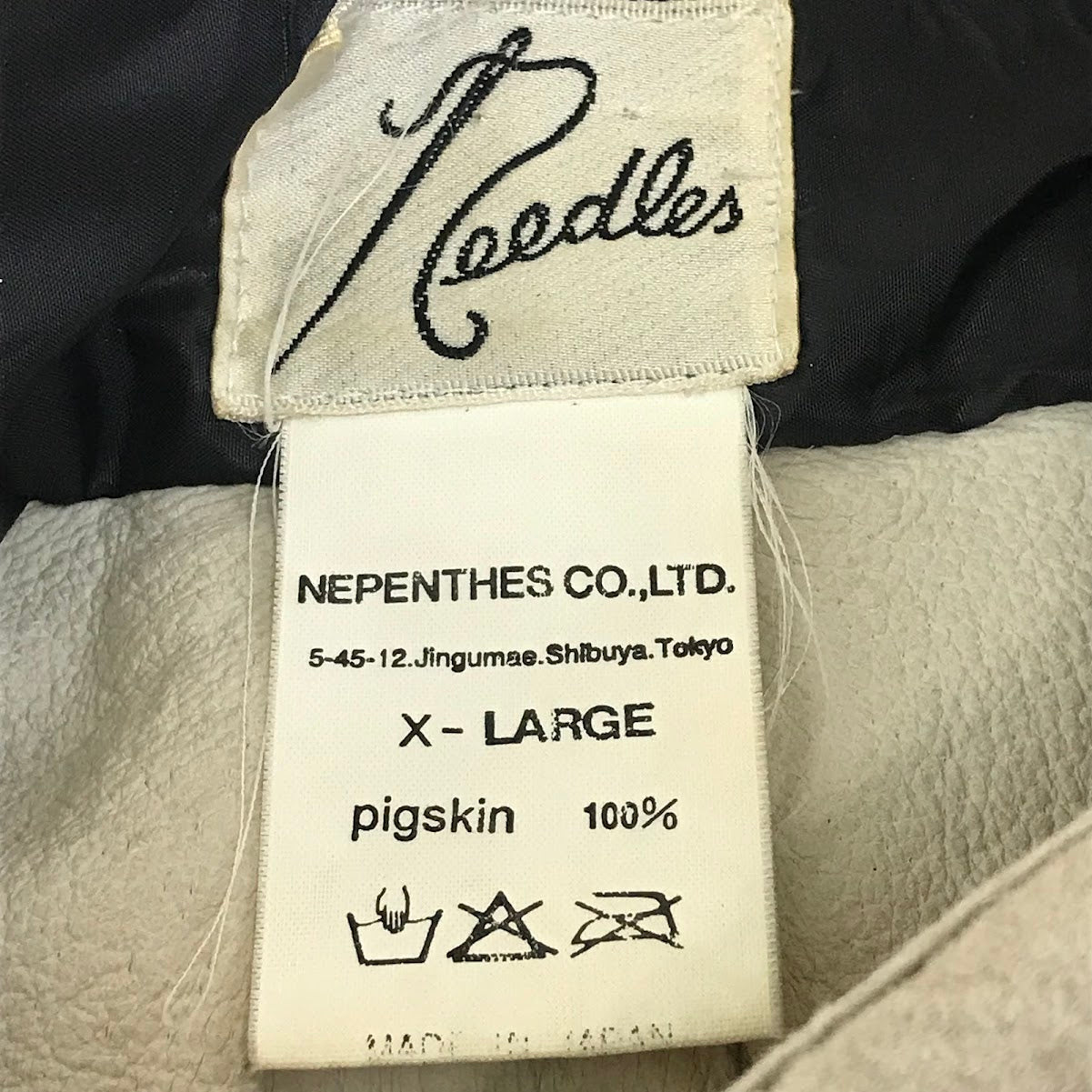 Needles | ニードルス PIG SKIN 半袖シャツ ベージュ サイズ：XL【倉吉店】