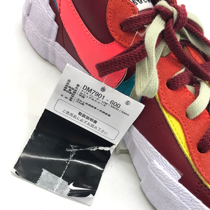 NIKE | ナイキ BLAZER LOW/SACAI/KAWS スニーカー DM7901-600 レッド 26cm【倉吉店】