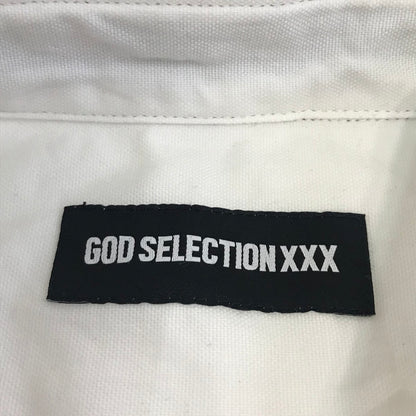 GOD SELECTION XXX | ゴッドセレクショントリプルエックス 長袖シャツ ホワイト サイズ：S【倉吉店】