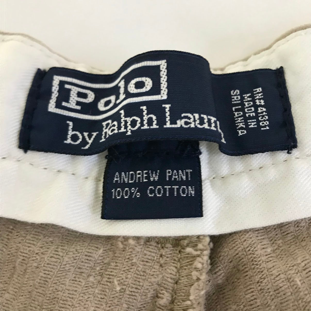 RALPH LAUREN | ラルフローレン ANDREW PANT コーデュロイパンツ パンツ ベージュ サイズ：34【倉吉店】
