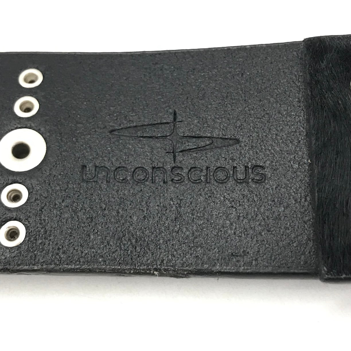 unconscious｜アンコンシャス スタッズベルト ベルト ブラック【倉吉店】