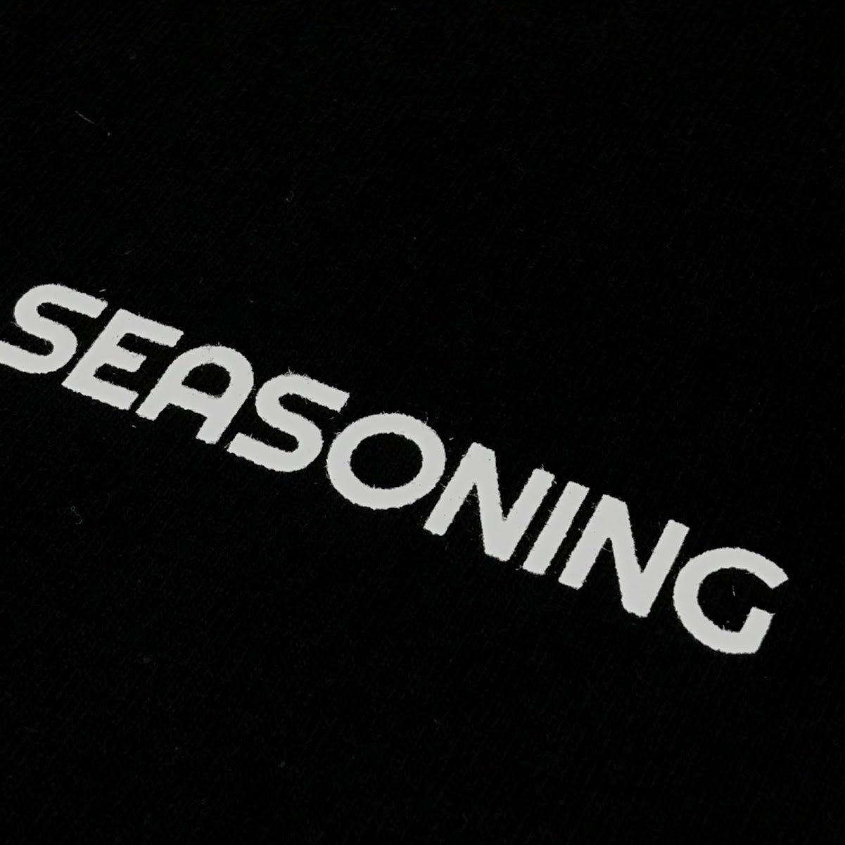 SEASONING｜シーズニング　DINNER 半袖Ｔシャツ SE18S-CT16 ブラック サイズ：1【倉吉店】