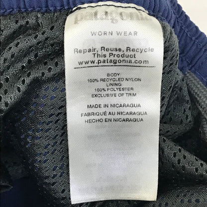 patagonia | パタゴニア Baggies Shorts バギーズ・ショーツ ショートパンツ 57021 ネイビー サイズ：M【倉吉店】【代金引換不可・日時指定不可】【ポスト投函】