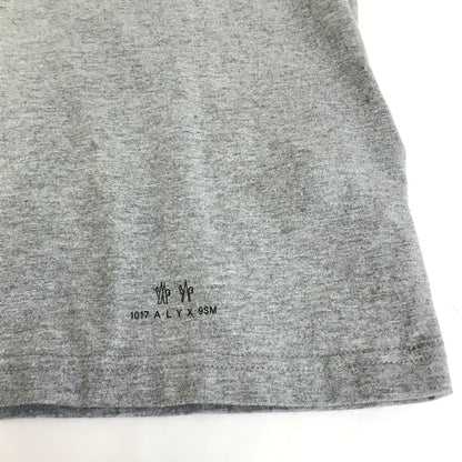 MONCLER | モンクレール ×ALYX 9SM（アリクス）MAGLIA T-SHIRT 半袖Ｔシャツ F209Y8C71010 グレー サイズ：M【倉吉店】【代金引換不可・日時指定不可】【ポスト投函】