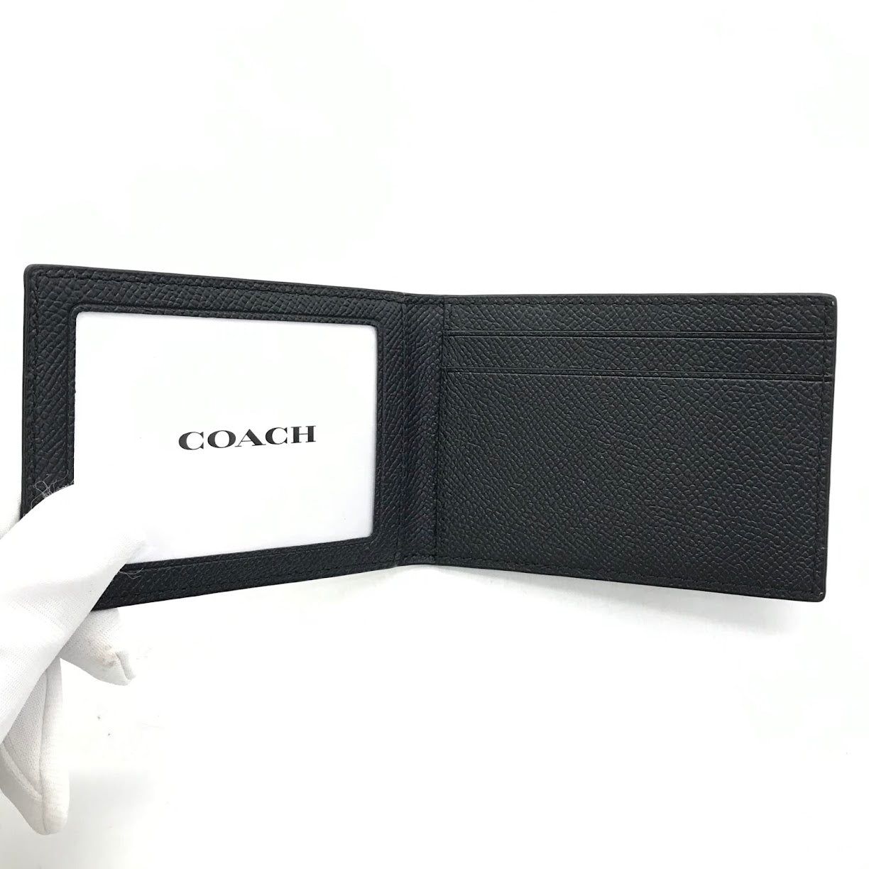 COACH | コーチ 3-IN-1 ウォレット 二つ折り財布 CR899 ブラック【倉吉店】