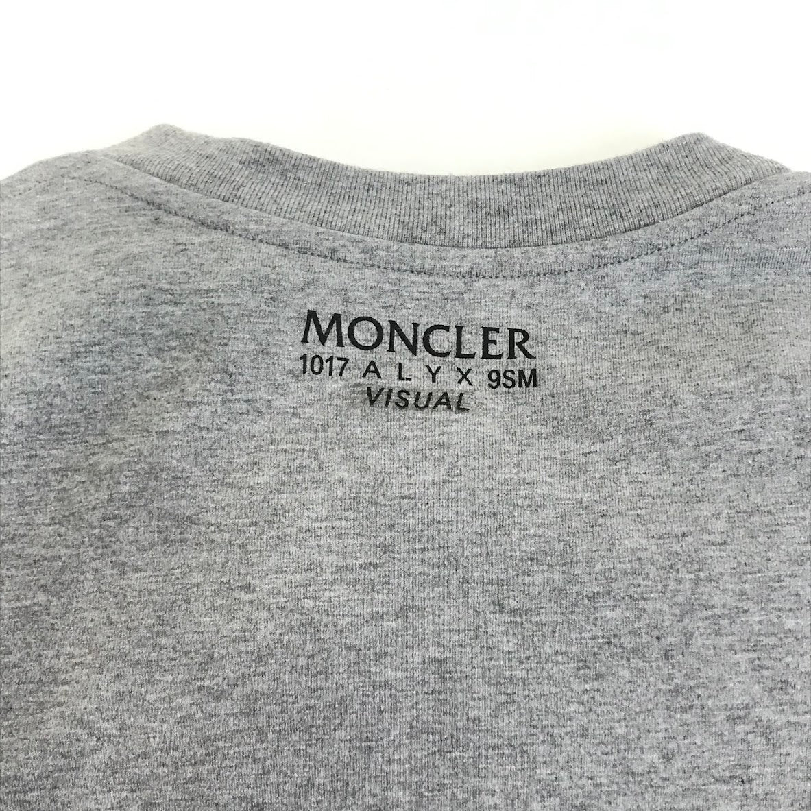 MONCLER | モンクレール ×ALYX 9SM（アリクス）MAGLIA T-SHIRT 半袖Ｔシャツ F209Y8C71010 グレー サイズ：M【倉吉店】