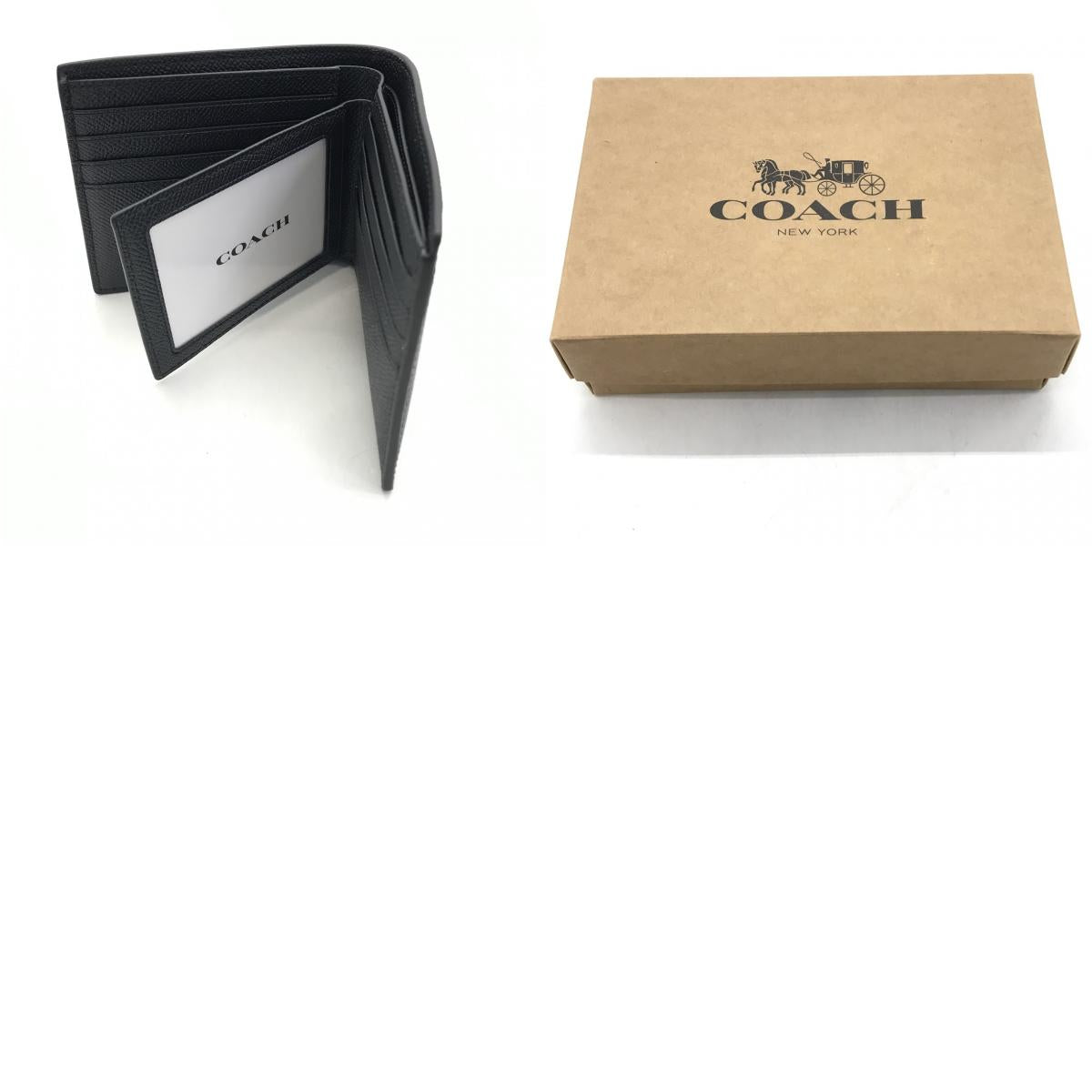 COACH | コーチ 3-IN-1 ウォレット 二つ折り財布 CR899 ブラック【倉吉店】