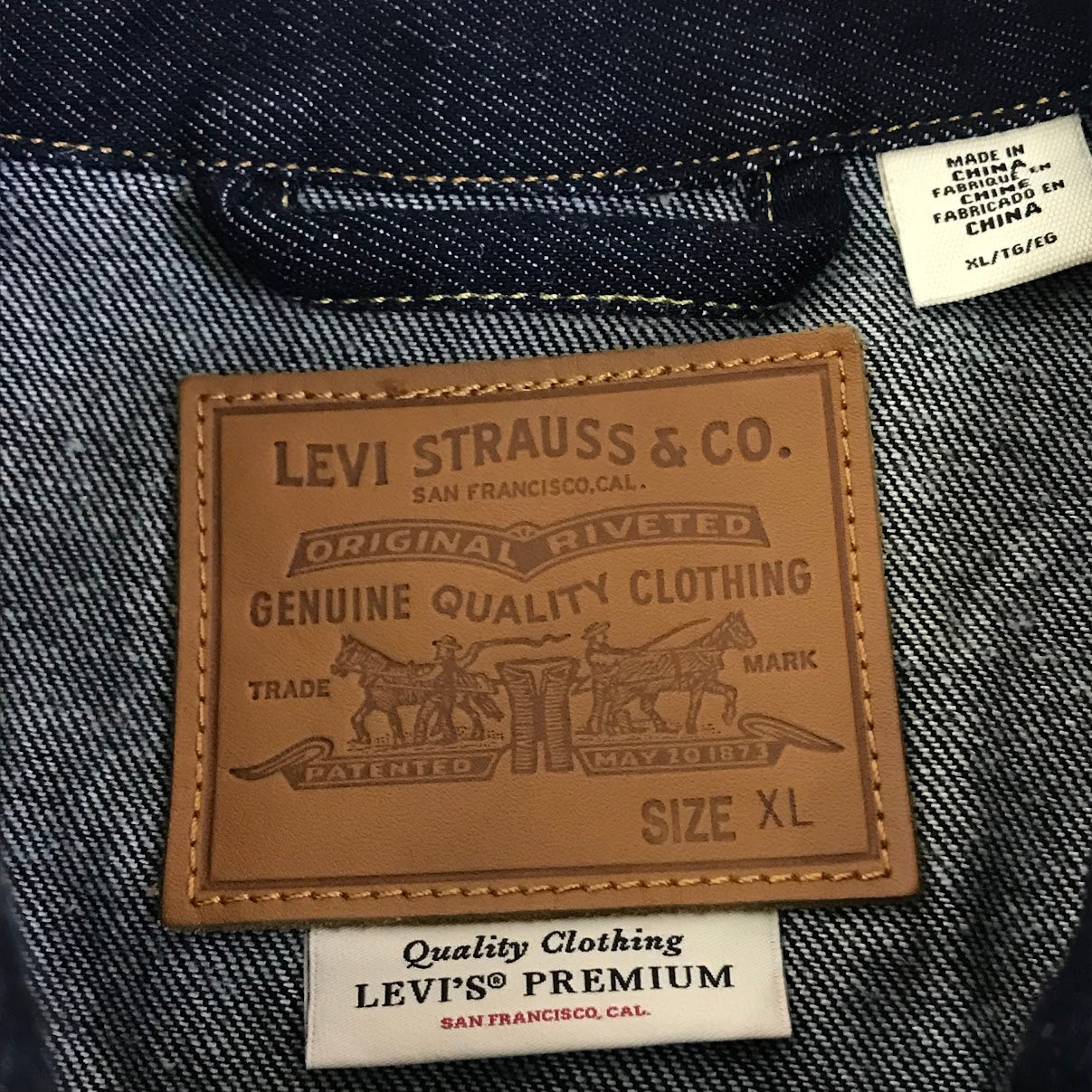 Levi's | リーバイス TYPE 2 TRUCKER ME AGAIN EX デニムジャケット デニム A9519-0000 インディゴ サイズ：XL【倉吉店】