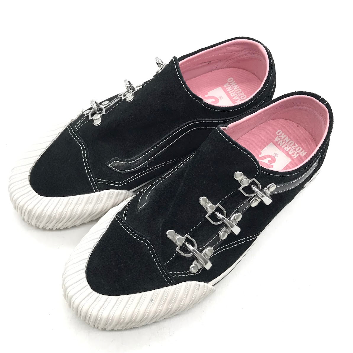 VANS | バンズ PREMIUM OLD SKOOL WRAP Karina Rozunko スニーカー 507452 ブラック 24cm【倉吉店】