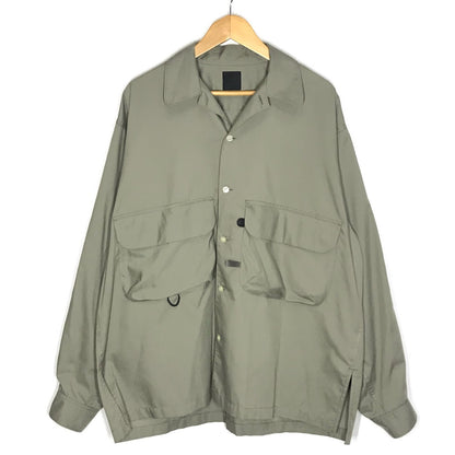 DAIWA PIER39 | ダイワピア TECH SPORTS OPEN COLLAR SHIRT L/S 長袖シャツ BE-82025 カーキ サイズ：L【倉吉店】