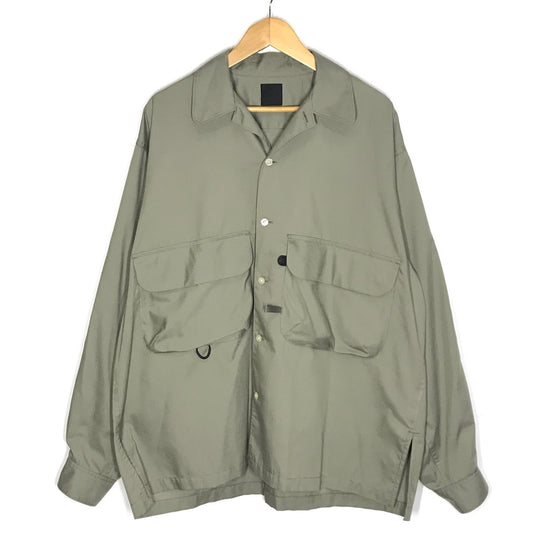 DAIWA PIER39 | ダイワピア TECH SPORTS OPEN COLLAR SHIRT L/S 長袖シャツ BE-82025 カーキ サイズ：L【倉吉店】