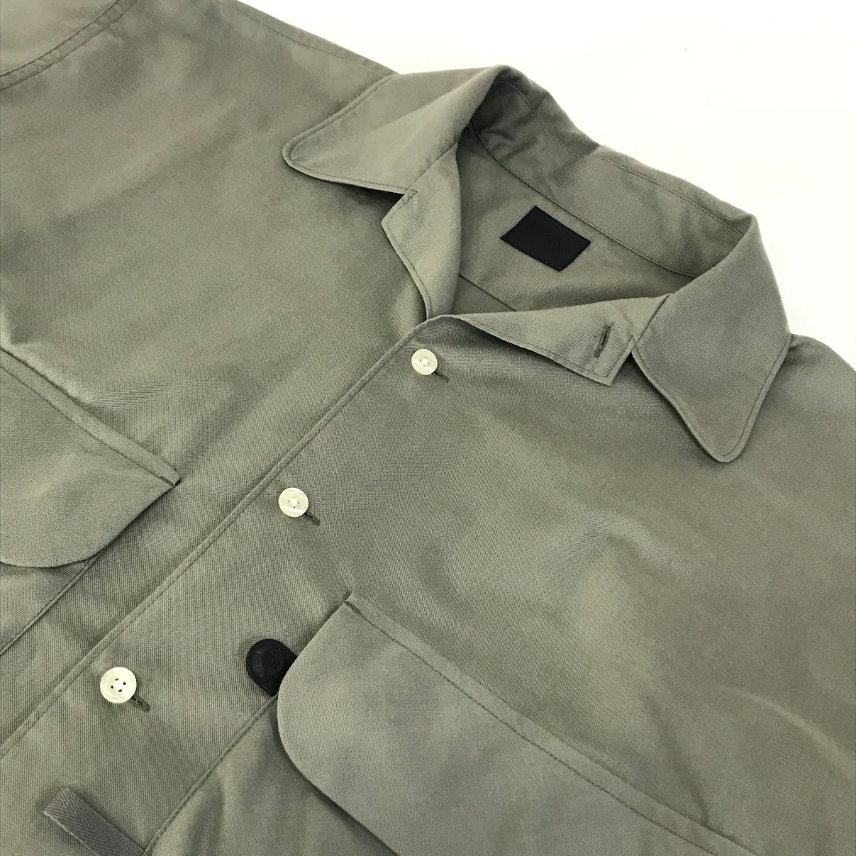 DAIWA PIER39 | ダイワピア TECH SPORTS OPEN COLLAR SHIRT L/S 長袖シャツ BE-82025 カーキ サイズ：L【倉吉店】