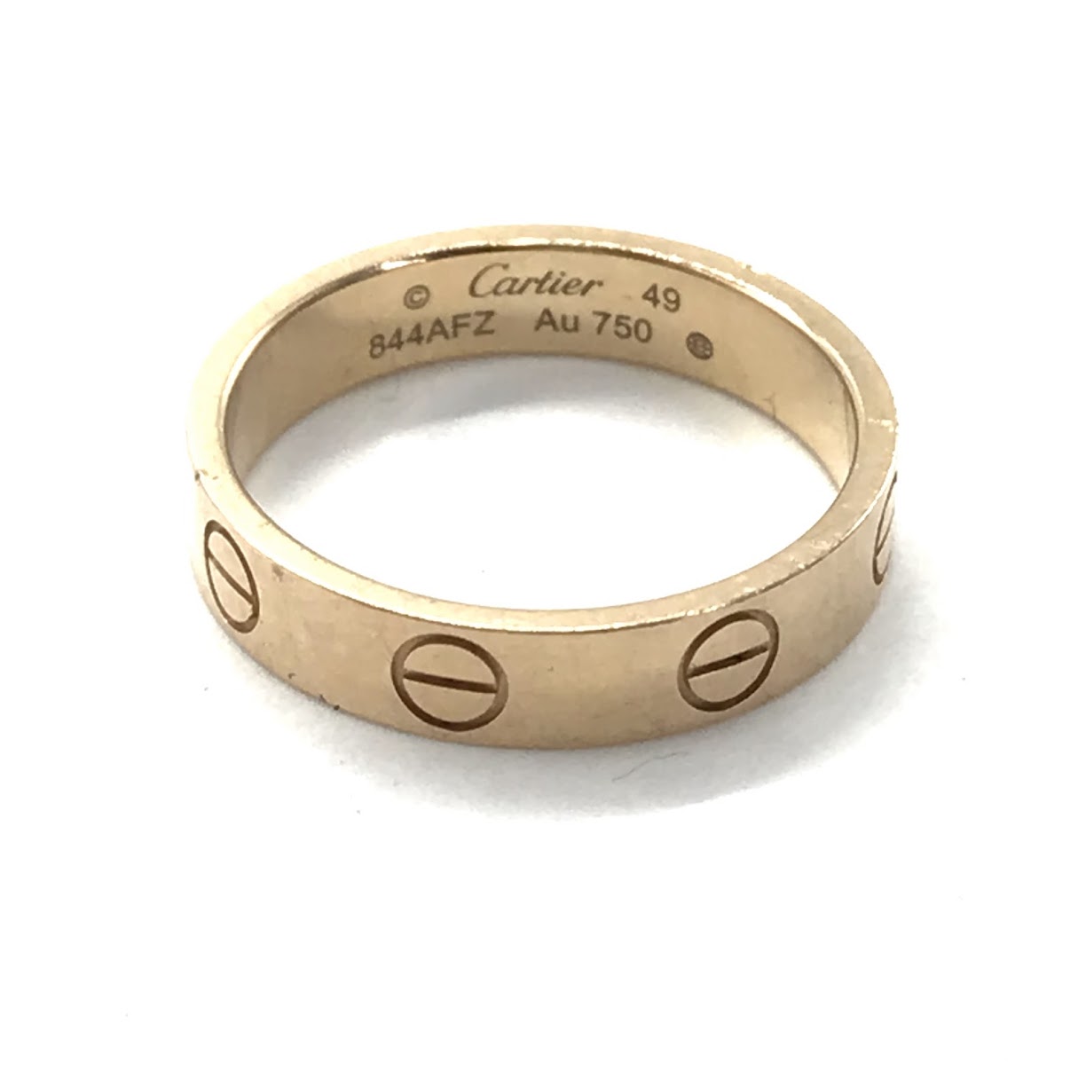 CARTIER | カルティエ Au750(K18) ラブリング サイズ：9号 重量約2.99g リング・指輪 ゴールド【倉吉店】