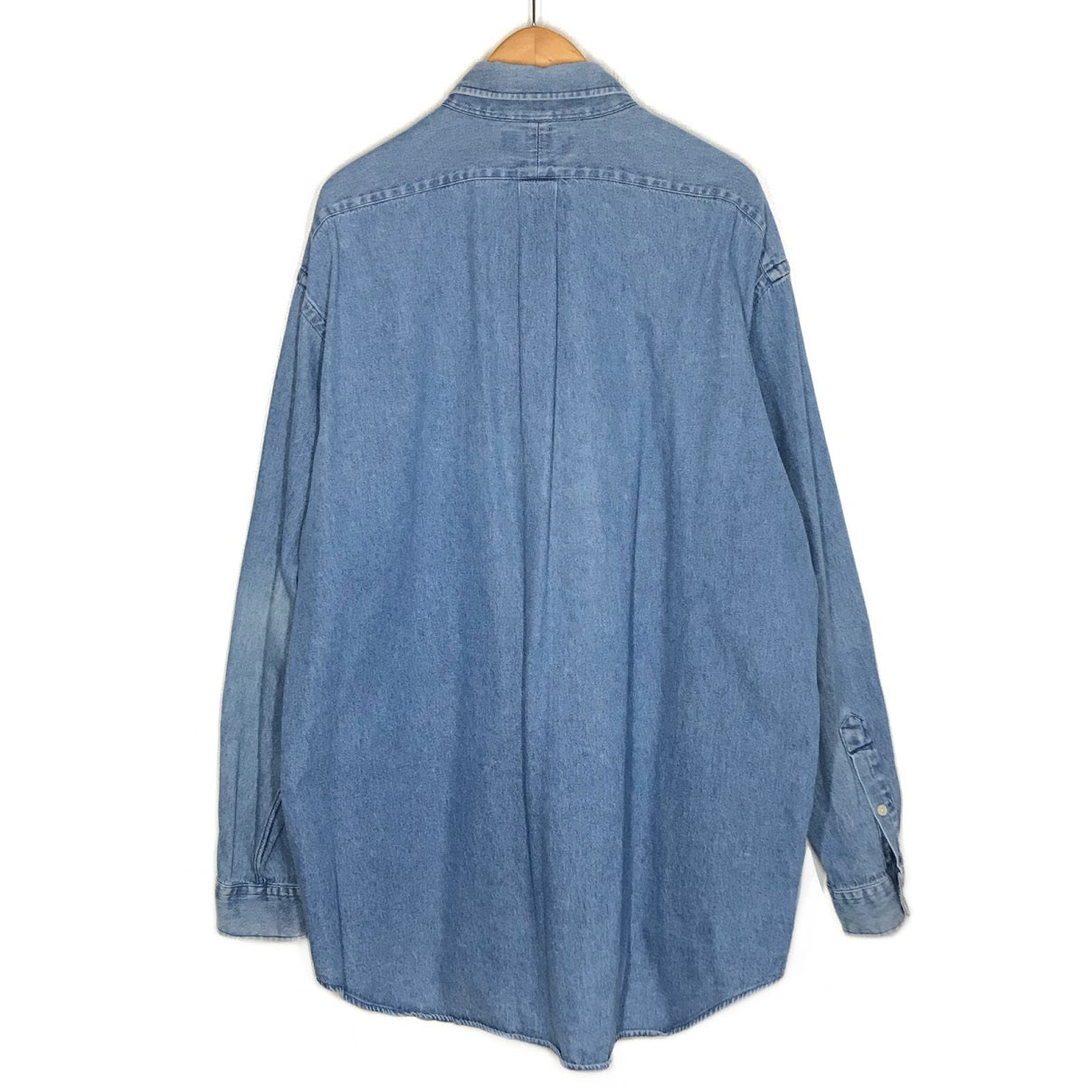 RALPH LAUREN | ラルフローレン BLAIRE デニムシャツ 長袖シャツ ブルー サイズ：XL【倉吉店】