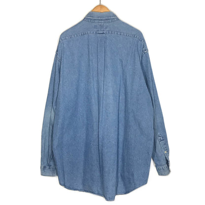 RALPH LAUREN | ラルフローレン BLAIRE デニムシャツ 長袖シャツ ブルー サイズ：XL【倉吉店】