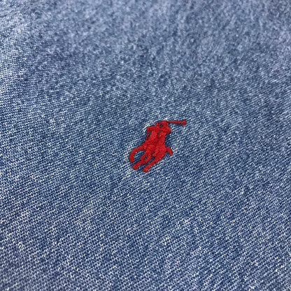 RALPH LAUREN | ラルフローレン BLAIRE デニムシャツ 長袖シャツ ブルー サイズ：XL【倉吉店】
