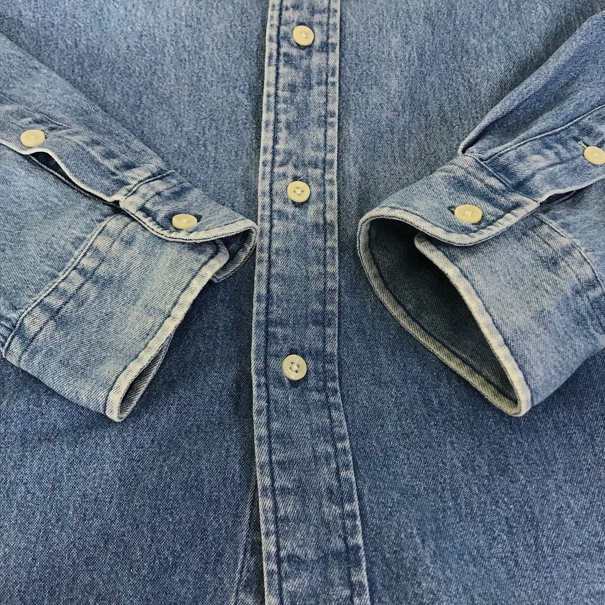 RALPH LAUREN | ラルフローレン BLAIRE デニムシャツ 長袖シャツ ブルー サイズ：XL【倉吉店】