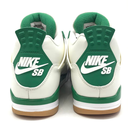 NIKE | ナイキ SB AIR JORDAN 4 SP PINE GREEN スニーカー DR5415-103 セイル/ホワイト/パイングリーン 26.5cm【倉吉店】