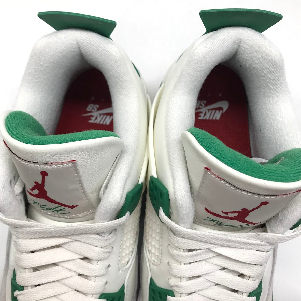 NIKE | ナイキ SB AIR JORDAN 4 SP PINE GREEN スニーカー DR5415-103 セイル/ホワイト/パイングリーン 26.5cm【倉吉店】