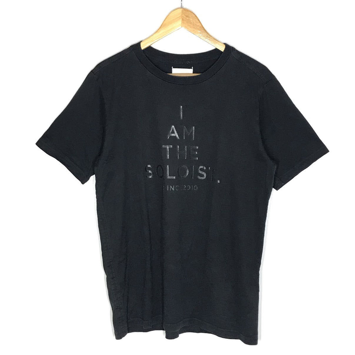 TAKAHIRO MIYASHITA TheSoloist. | タカヒロミヤシタソザソロイスト Crew Neck s/s tee 半袖Ｔシャツ samc.0001 ブラック サイズ：48【倉吉店】【代金引換不可・日時指定不可】【ポスト投函】