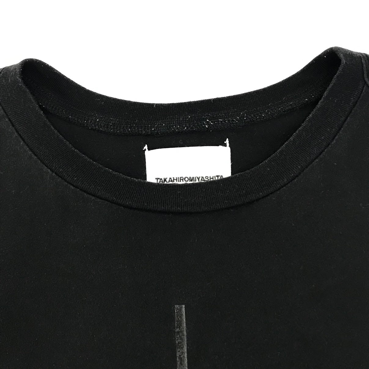 TAKAHIRO MIYASHITA TheSoloist. | タカヒロミヤシタソザソロイスト Crew Neck s/s tee 半袖Ｔシャツ samc.0001 ブラック サイズ：48【倉吉店】【代金引換不可・日時指定不可】【ポスト投函】