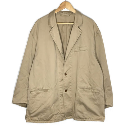 Graphpaper | グラフペーパー Suvin Chino Oversized Jacket テーラードジャケット GM223-20143B ベージュ【倉吉店】