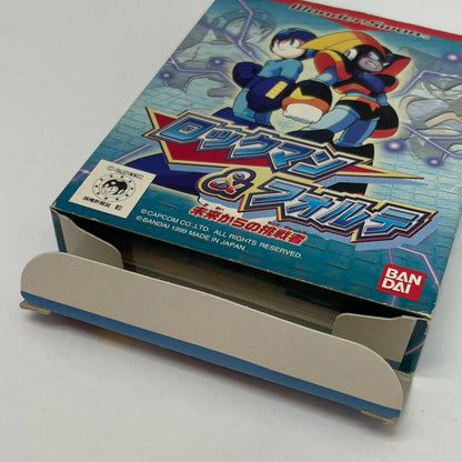 【尾張小牧店】WS ロックマン＆フォルテ 未来からの挑戦者　※本体未所持の為、動作未確認・ハガキあり･箱傷み ワンダースワン【ポスト投函】【代引き不可】【レトロ】【中古】