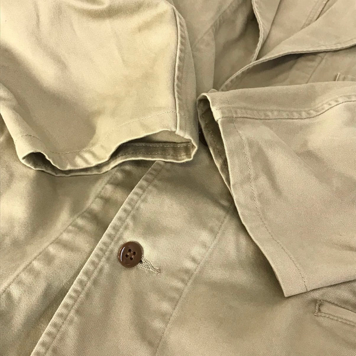 Graphpaper | グラフペーパー Suvin Chino Oversized Jacket テーラードジャケット GM223-20143B ベージュ【倉吉店】