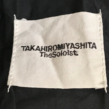 TAKAHIRO MIYASHITA TheSoloist. | タカヒロミヤシタソザソロイスト easy pant.type01 イージーパンツ パンツ sp.0004aSS25 ブラック サイズ：48【倉吉店】