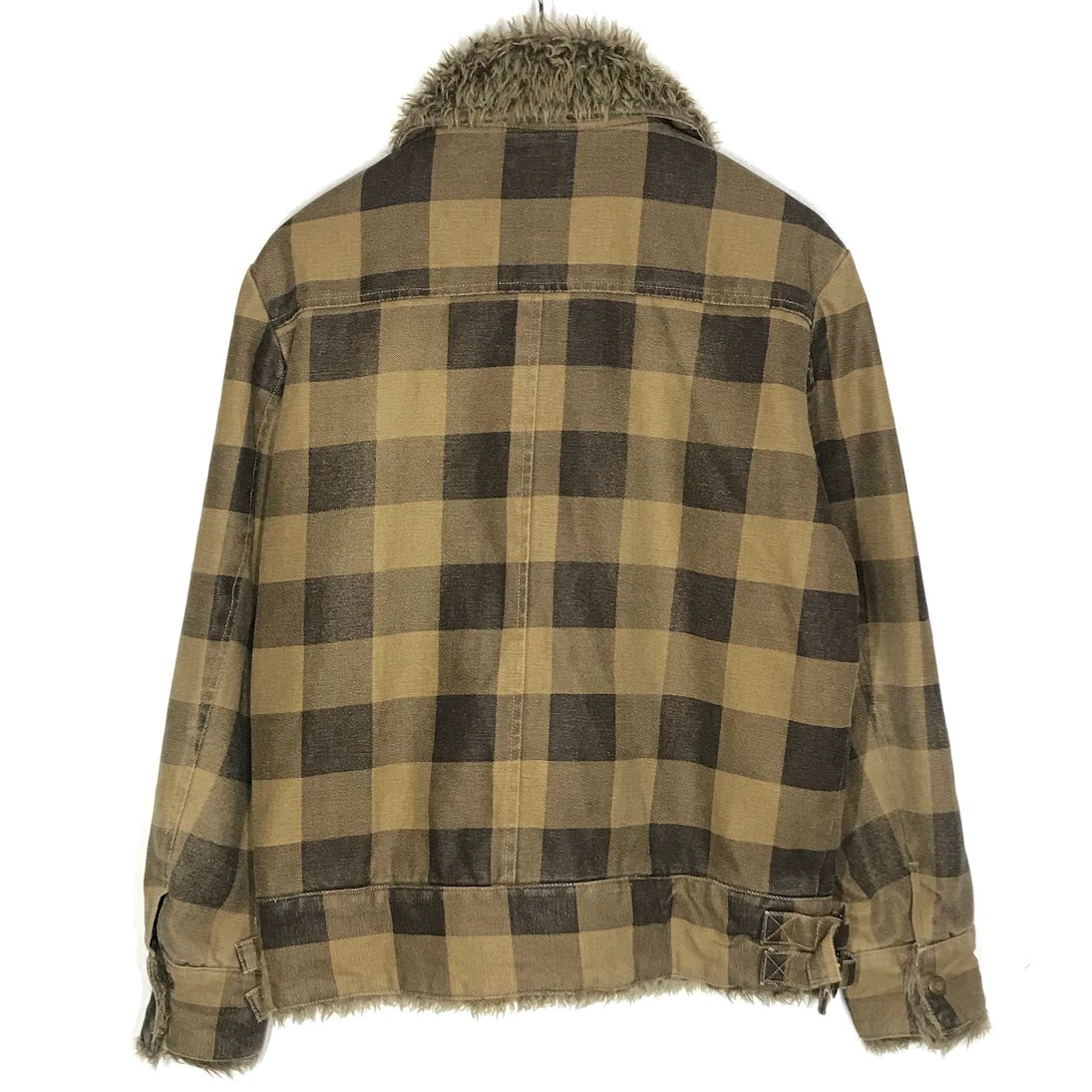 WOOLRICH | ウールリッチ チェック柄 ブルゾン ブラウン サイズ：M【倉吉店】
