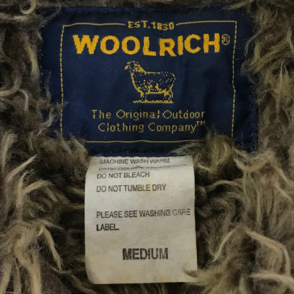 WOOLRICH | ウールリッチ チェック柄 ブルゾン ブラウン サイズ：M【倉吉店】