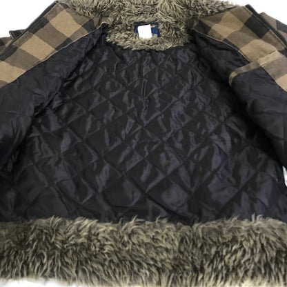 WOOLRICH | ウールリッチ チェック柄 ブルゾン ブラウン サイズ：M【倉吉店】