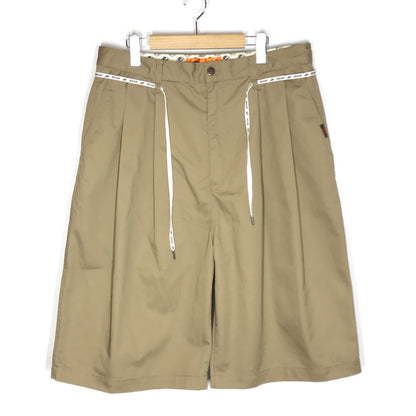 RED KAP | レッドキャップ TUCK WIDE BAGGY SHORTS タックワイドバギーショーツ ハーフパンツ ショートパンツ 261-1480 ベージュ サイズ：L【倉吉店】