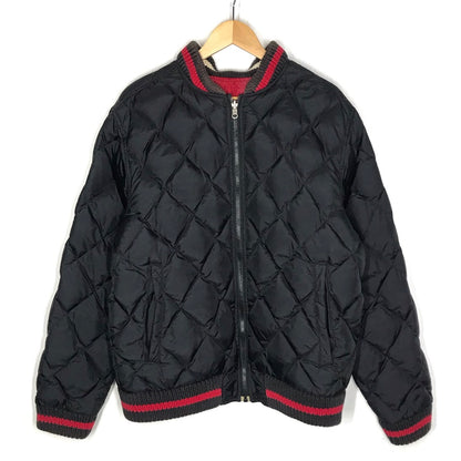 TOMMY HILFIGER | トミーヒルフィガー リバーシブルダウンジャケット ダウンジャケット ブラック×レッド サイズ：L【倉吉店】
