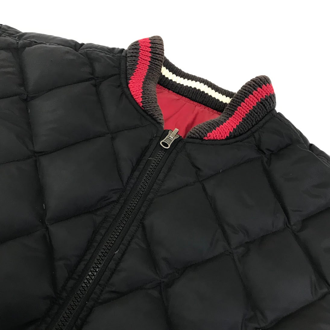 TOMMY HILFIGER | トミーヒルフィガー リバーシブルダウンジャケット ダウンジャケット ブラック×レッド サイズ：L【倉吉店】