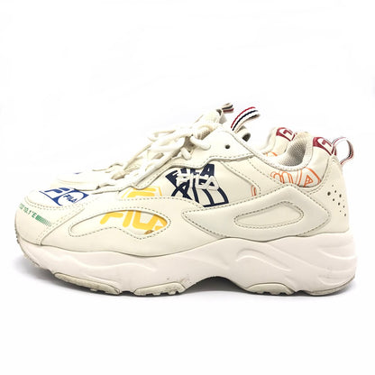 FILA | フィラ RAY TRACER GRAPHIC スニーカー 1RM01347-166 クリーム 24.5cm【倉吉店】