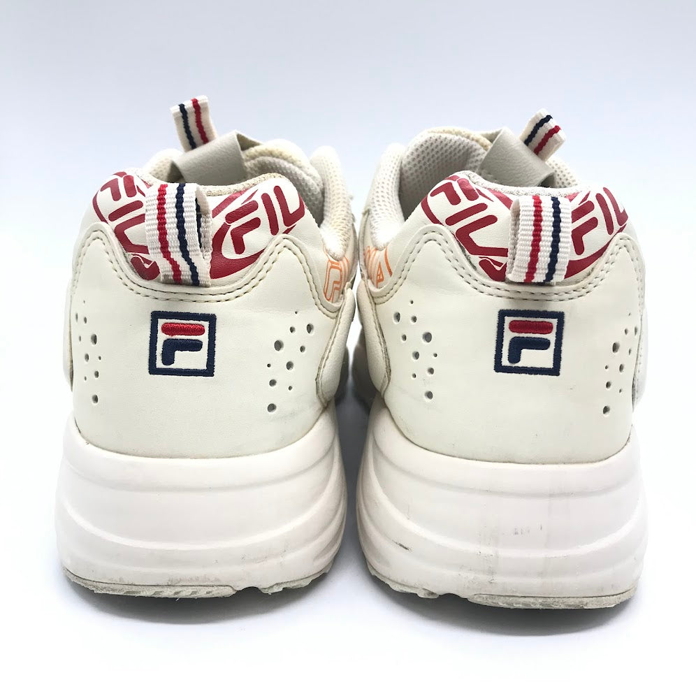 FILA | フィラ RAY TRACER GRAPHIC スニーカー 1RM01347-166 クリーム 24.5cm【倉吉店】